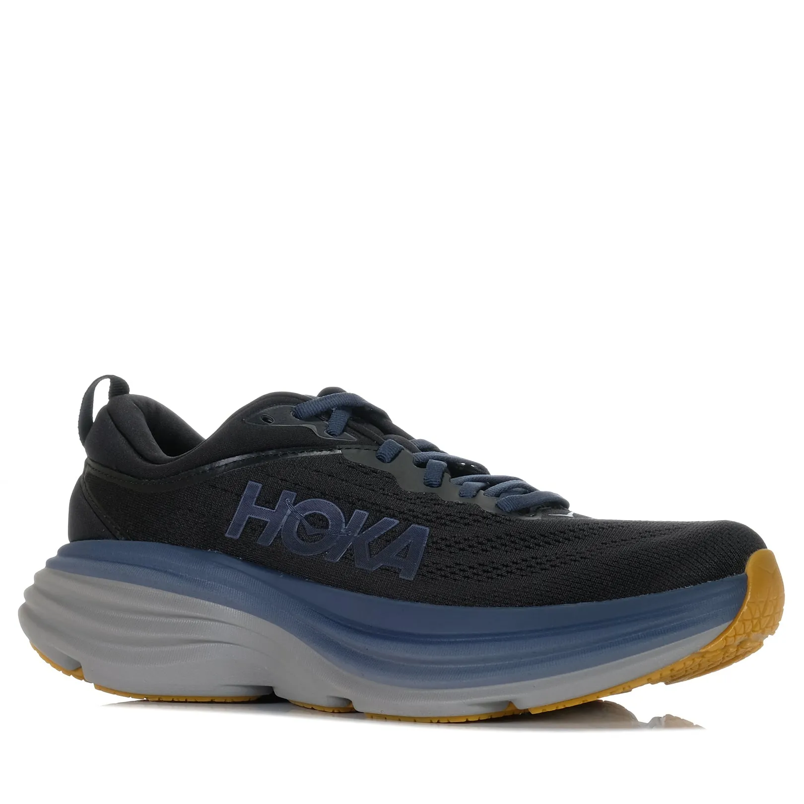 Hoka Bondi 8 Schwarz/Eisenerz