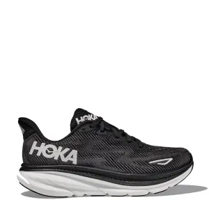 Hoka Clifton 9 Trainer Schwarz / Weiß