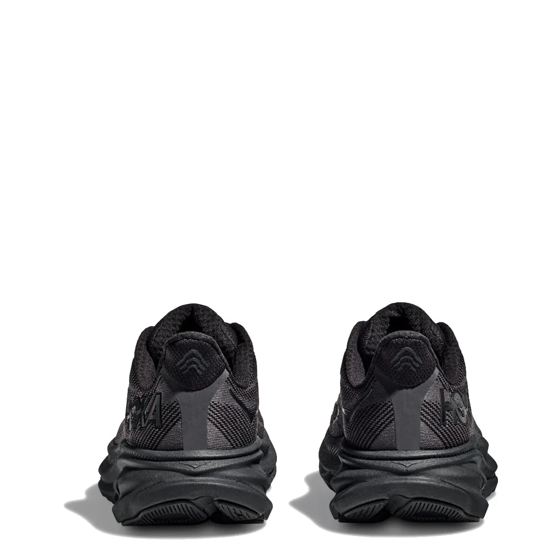 Hoka Clifton 9 Laufschuhe Schwarz / Schwarz