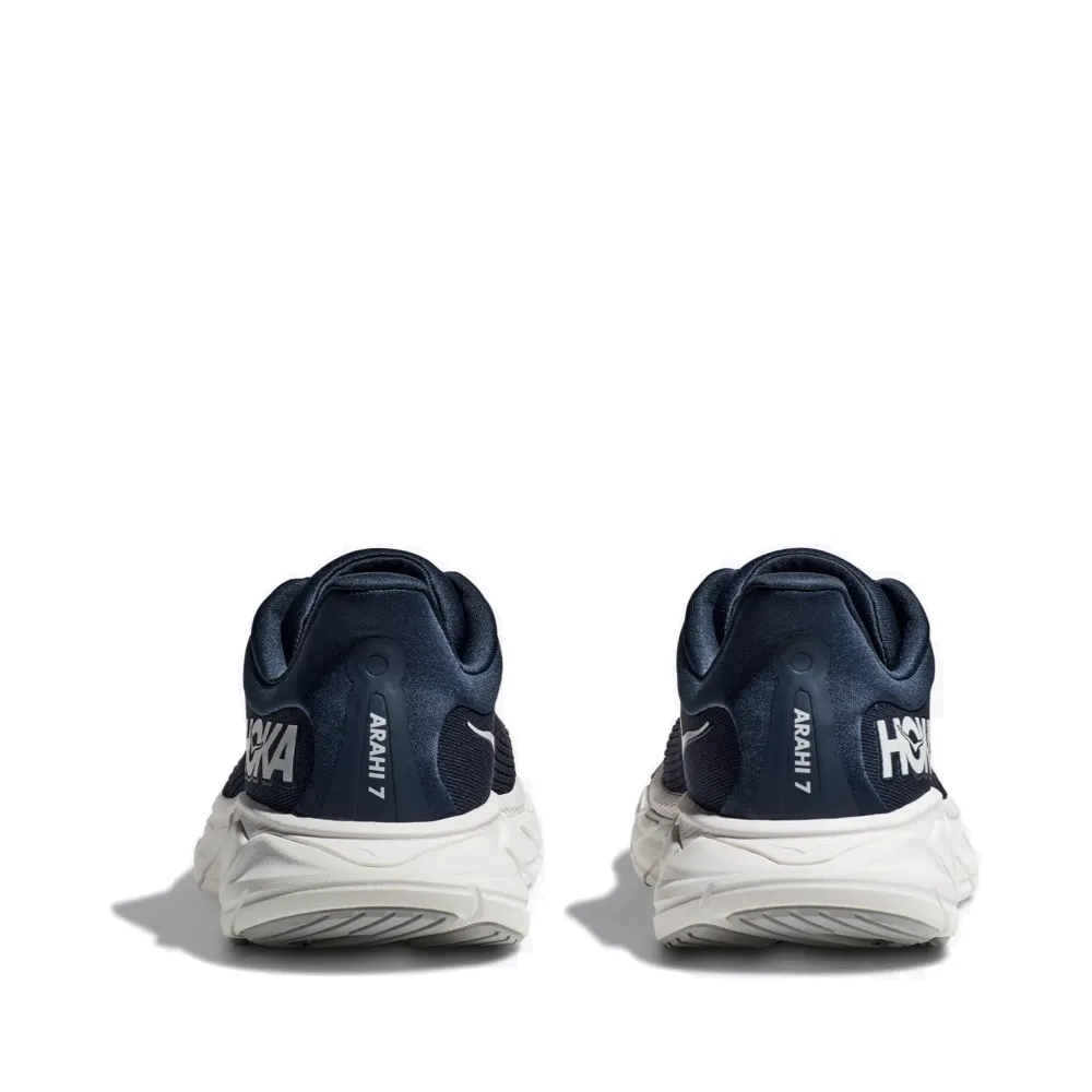 Hoka Herren Arahi 7 Sneaker in Weltraum/Weiß