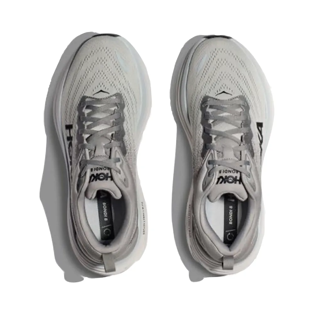Hoka Herren Bondi 8 Laufschuh in Sharkskin/Harbor Mist