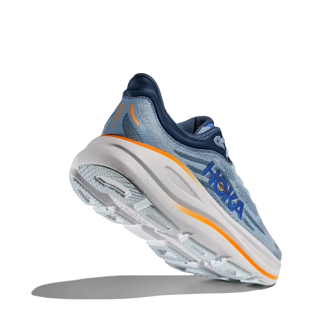 Hoka Herren Bondi 9 Sneaker in Niesel/Regenguss