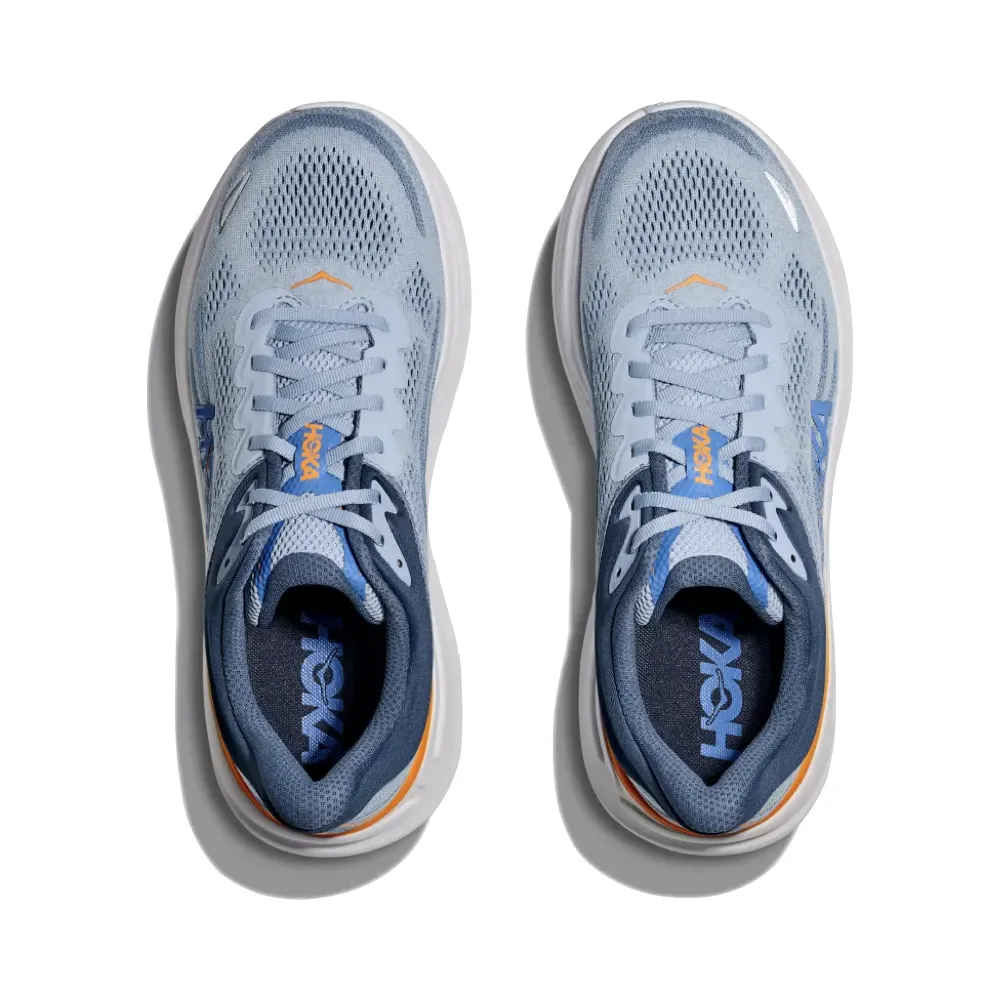 Hoka Herren Bondi 9 Sneaker in Niesel/Regenguss