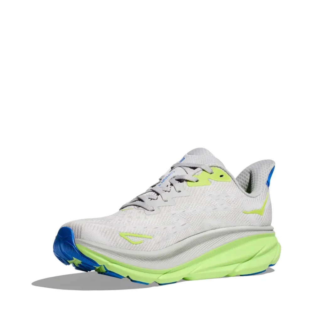 Hoka Herren Clifton 9 Sneaker in Sternenstaub/Elektrisches Kobalt
