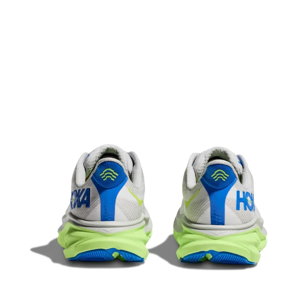 Hoka Herren Clifton 9 Sneaker in Sternenstaub/Elektrisches Kobalt