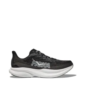 Hoka Herren Mach 6 Sneaker in Schwarz/Weiß