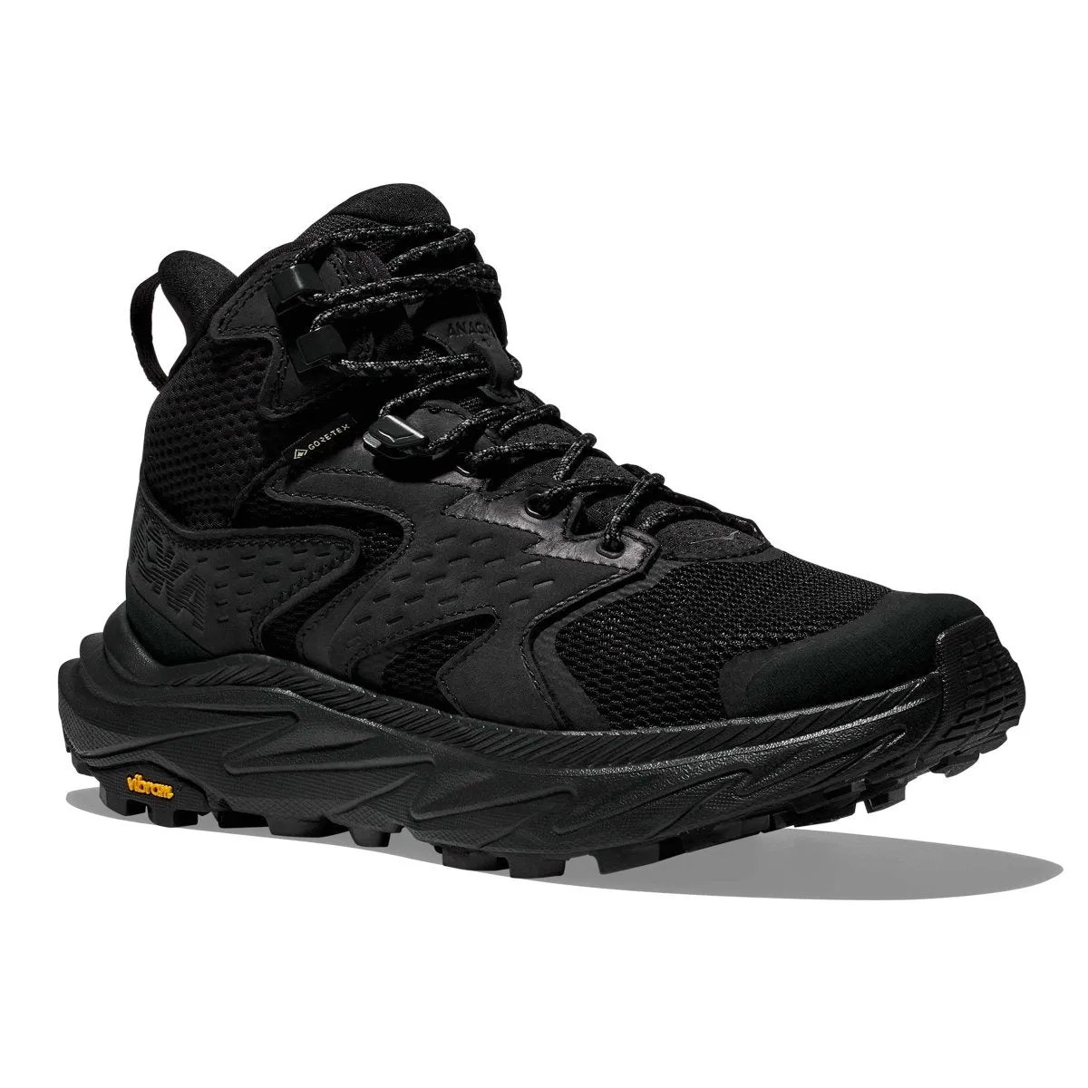 Hoka One One Herren Anacapa 2 GTX Mid Schwarz Gore-Tex wasserdicht