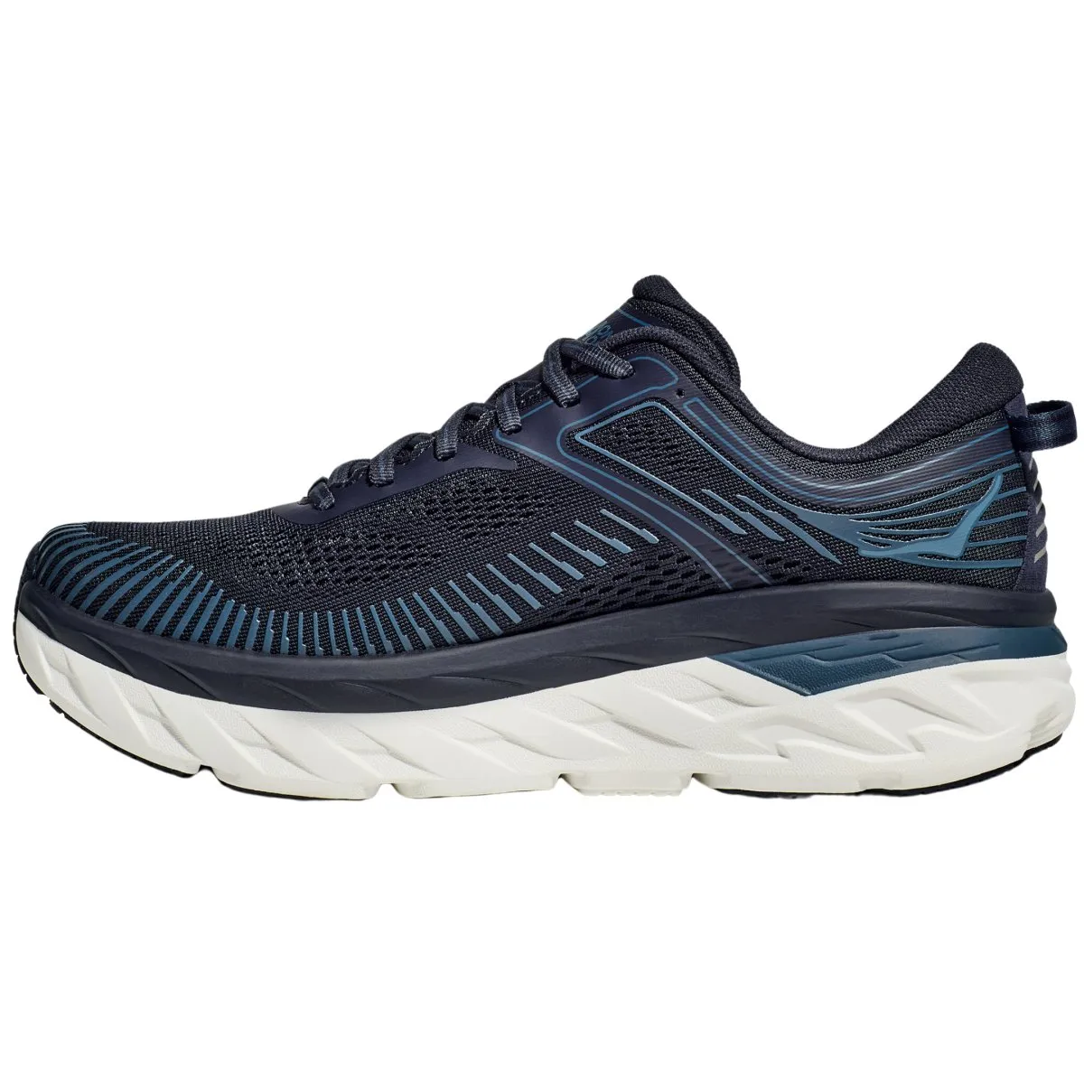 Hoka One One Herren Bondi 7 Weltraum/Weiß