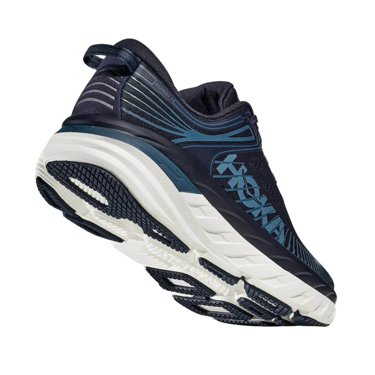 Hoka One One Herren Bondi 7 Weltraum/Weiß