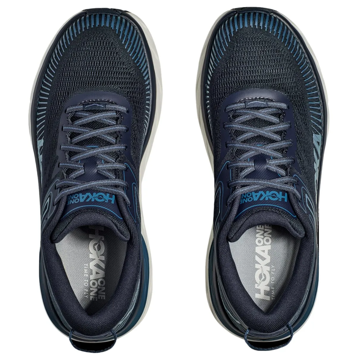 Hoka One One Herren Bondi 7 Weltraum/Weiß