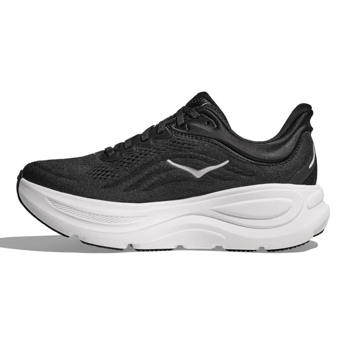 Hoka One One Herren Bondi 9 Schwarz/Weiß