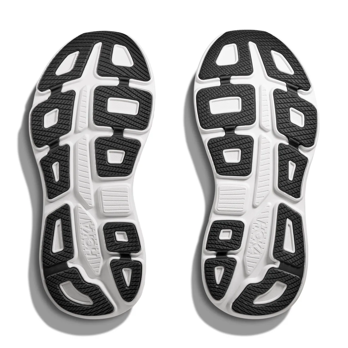 Hoka One One Herren Bondi 9 Schwarz/Weiß