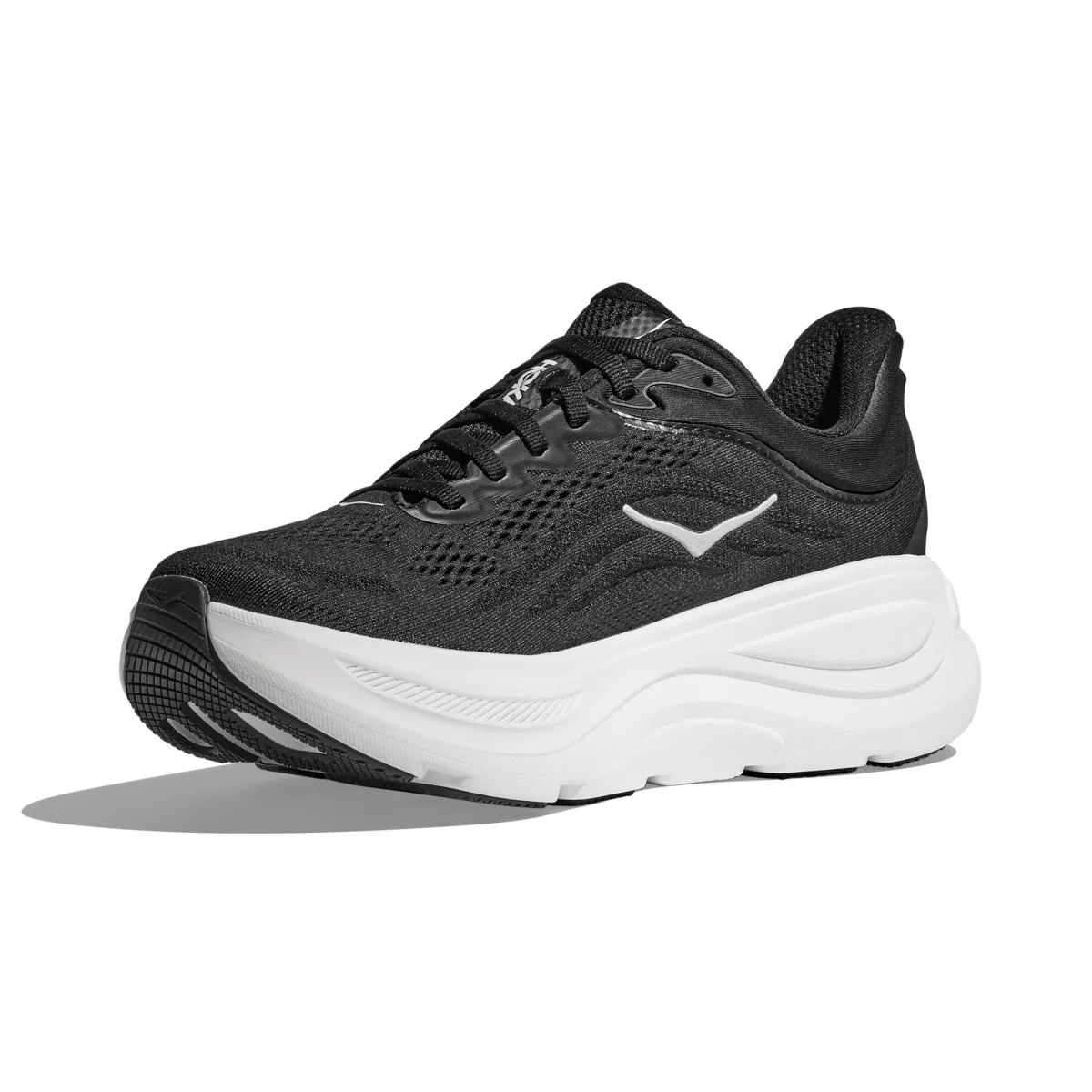 Hoka One One Herren Bondi 9 Schwarz/Weiß