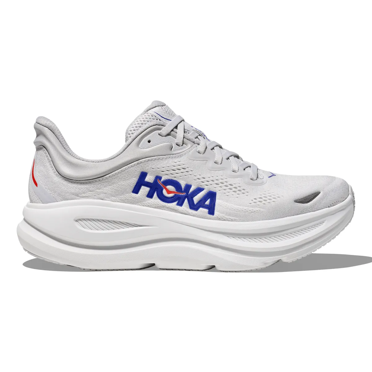 Hoka One One Herren Bondi 9 Kosmisch Grau/Ultramarin