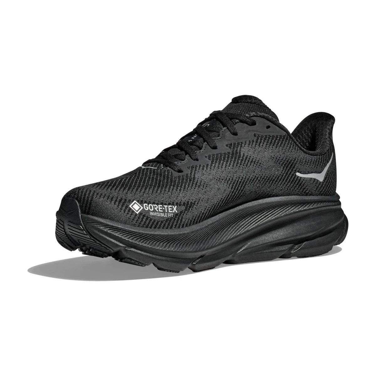 Hoka One One Herren Clifton 9 Schwarz/Schwarz Gore-Tex