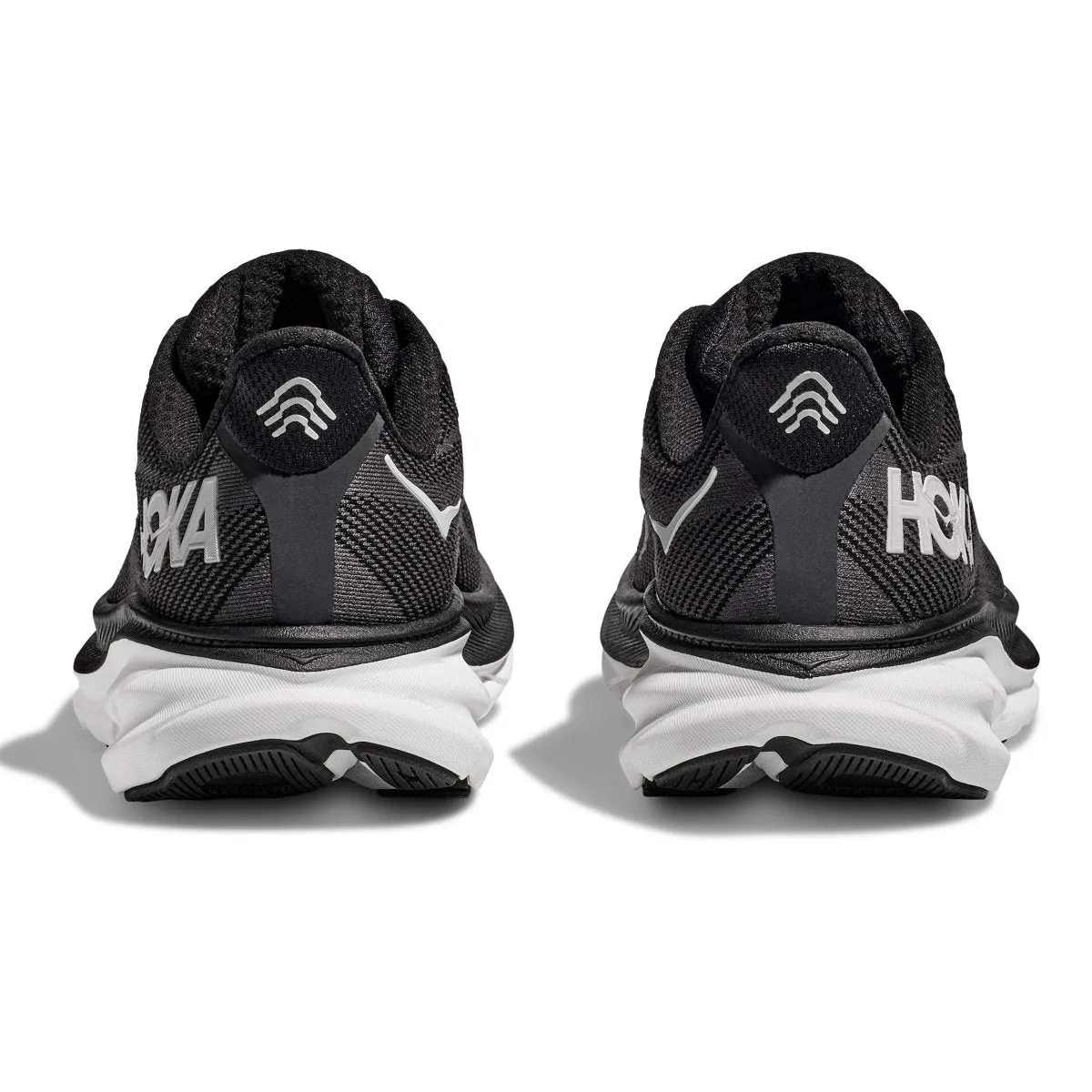 Hoka One One Herren Clifton 9 Schwarz/Weiß