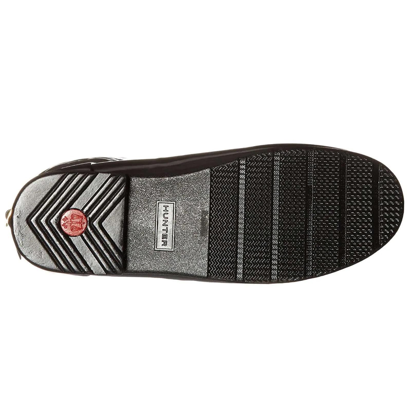 Hunter Glänzendes Gummiquilt Damen-Stiefeletten