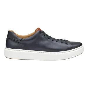 Johnston & Murphy Herren Anders Lace-to-Toe Schwarz Leder