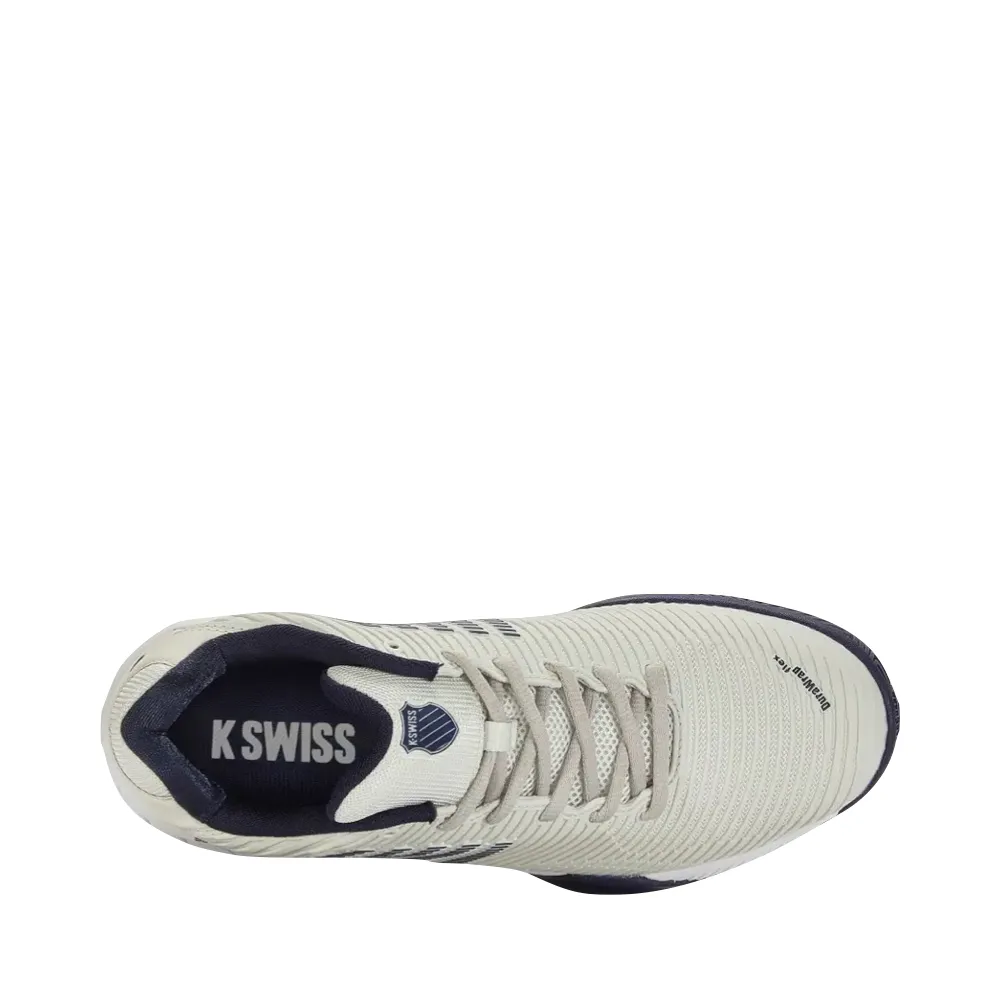 K-Swiss Herren Hypercourt Express 2 Sneaker in Dunstgrau/Weiß/Peacoat
