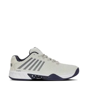 K-Swiss Herren Hypercourt Express 2 Sneaker in Dunstgrau/Weiß/Peacoat