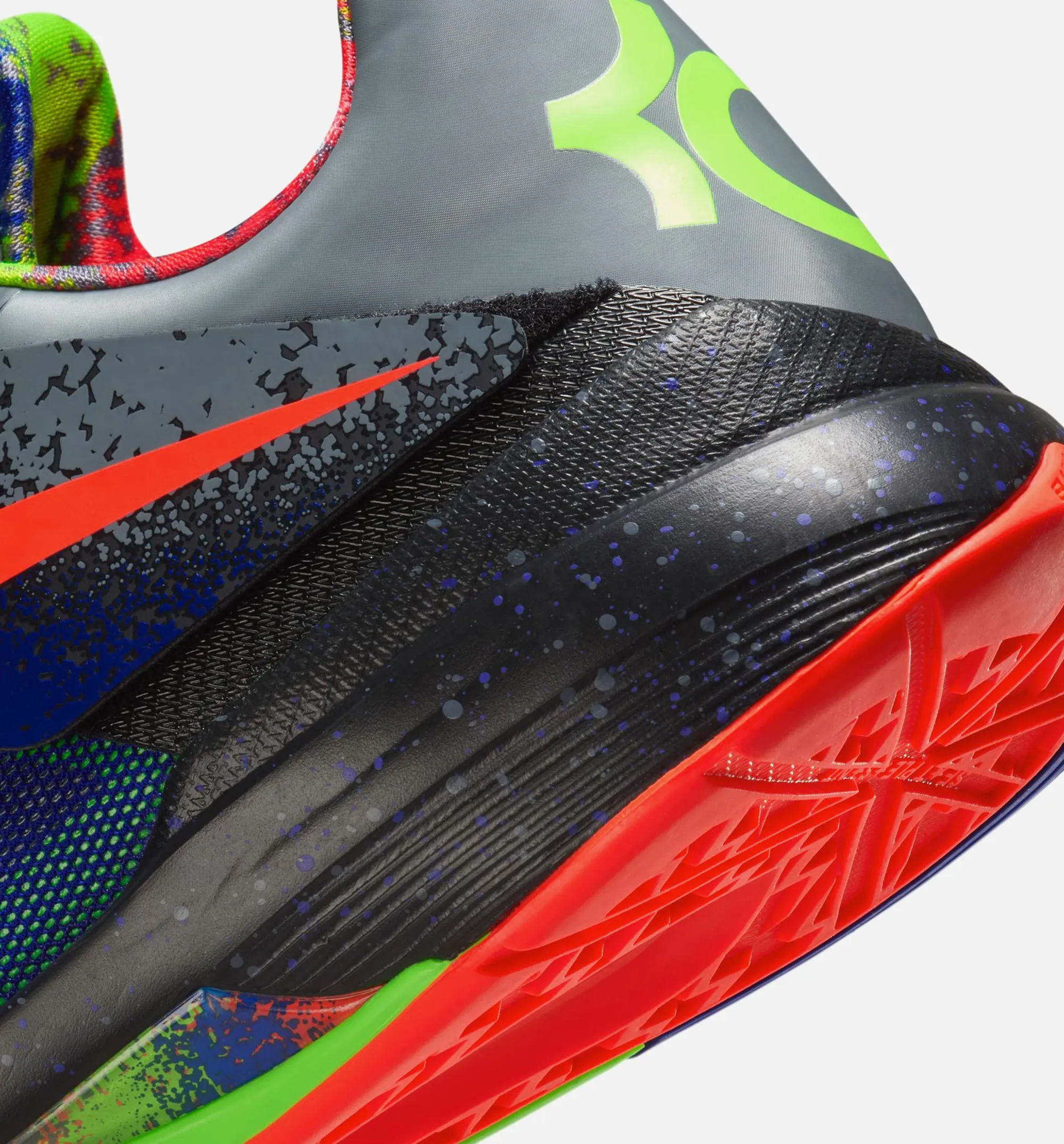 KD 4 Nerf Herren Lifestyle-Schuh - Concord/Knallrot/Schwarz