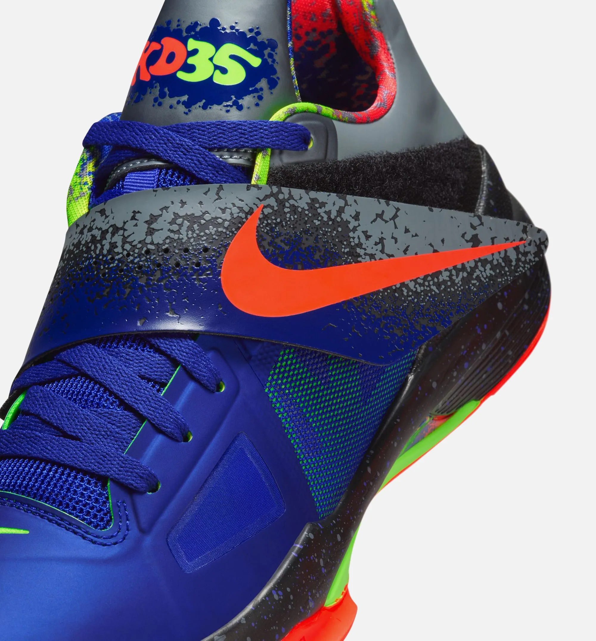 KD 4 Nerf Herren Lifestyle-Schuh - Concord/Knallrot/Schwarz