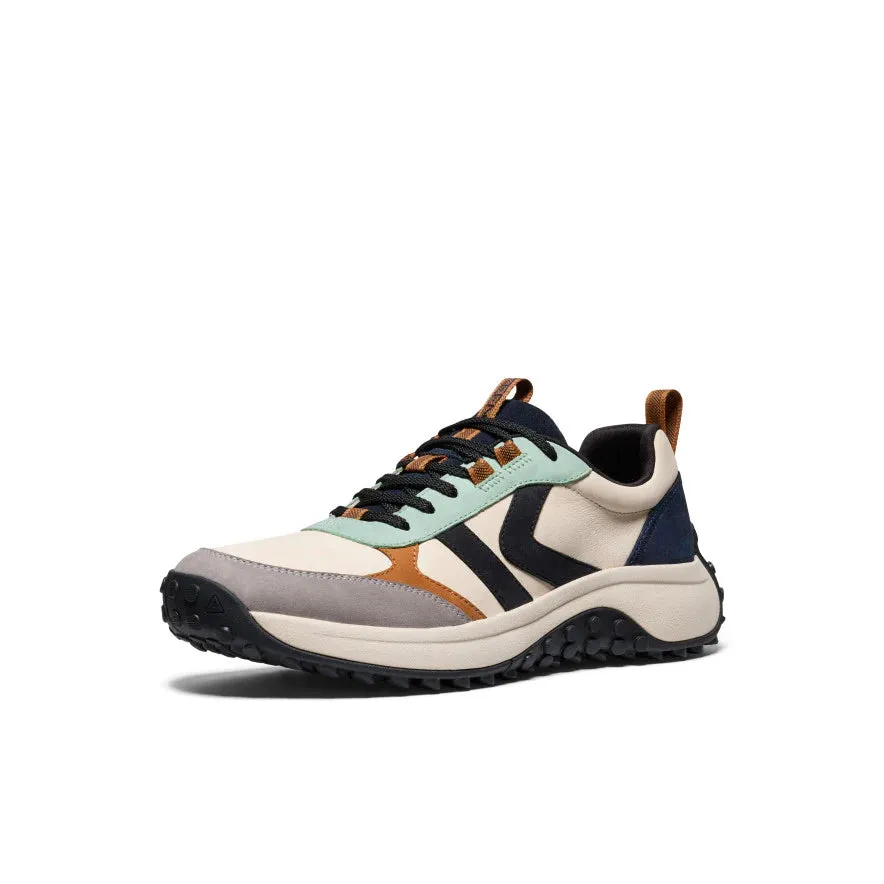 Keen Schuhe Herren KS86 Ledersneaker Granitgrün/Curry
