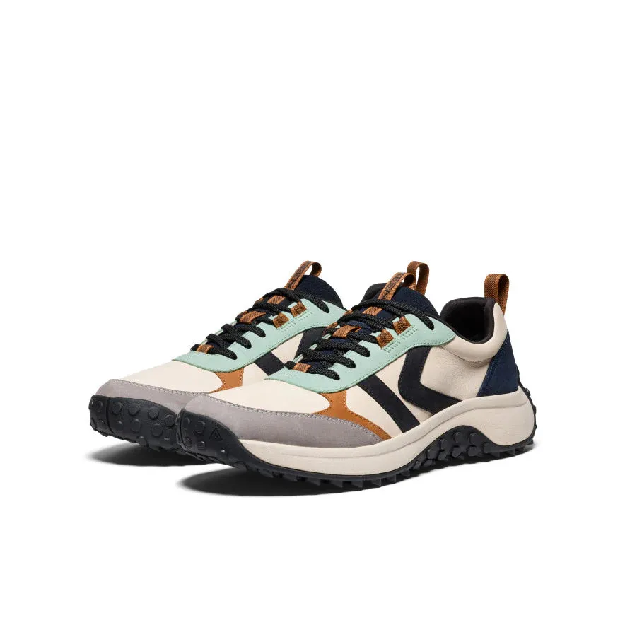 Keen Schuhe Herren KS86 Ledersneaker Granitgrün/Curry