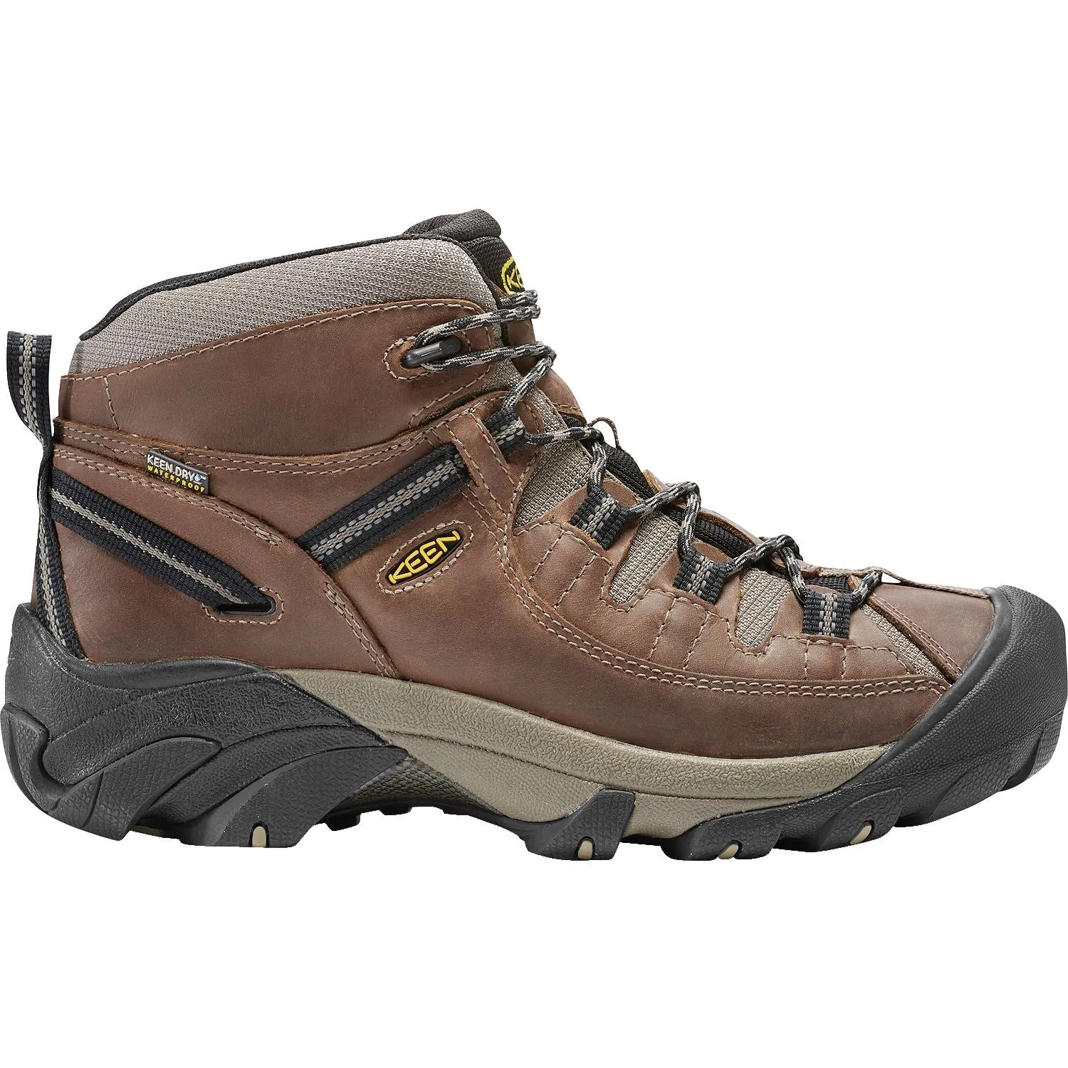 KEEN TARGHEE II MID WP HERREN SHITAKE/GESTROMT
