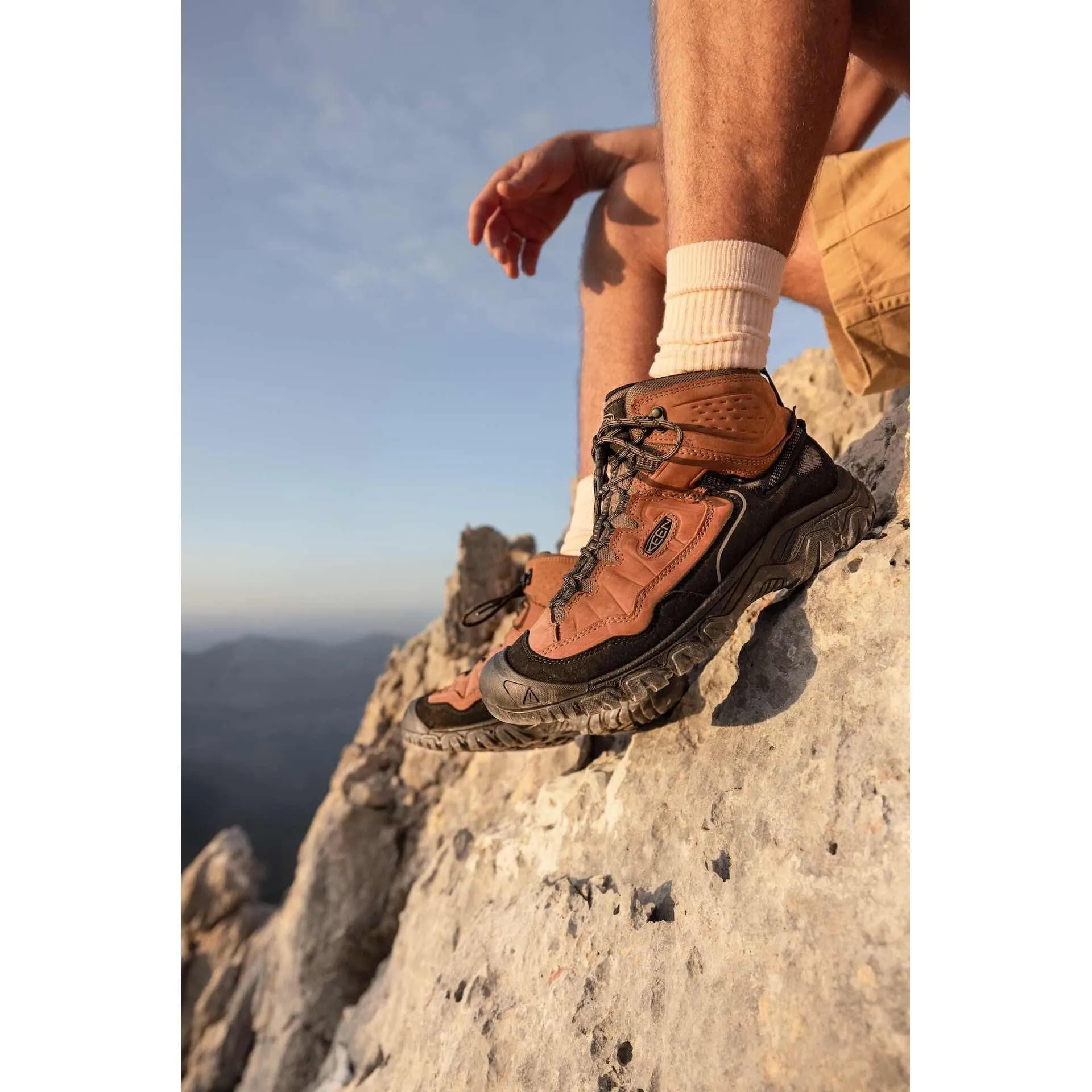 KEEN TARGHEE IV WASSERDICTER WANDERSTIEFEL FÜR HERREN IN MITTLERER UND WEITER PASSFORM