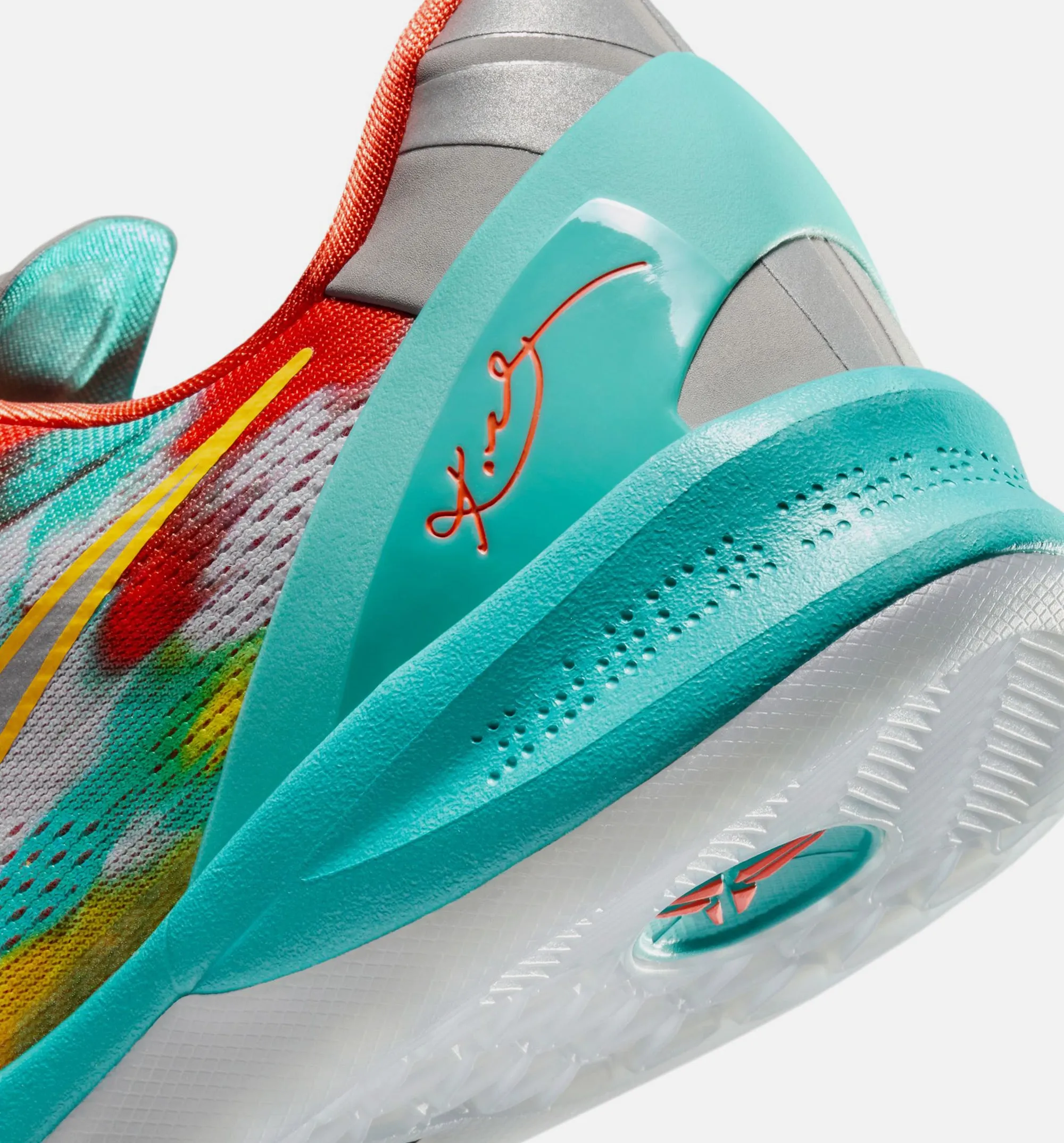 Kobe 8 Protro Venice Beach Herren Lifestyle-Schuh - Stadiongrau/Metallicsilber/Tourgelb, Limitierter Kauf: Ein Paar pro Kunde