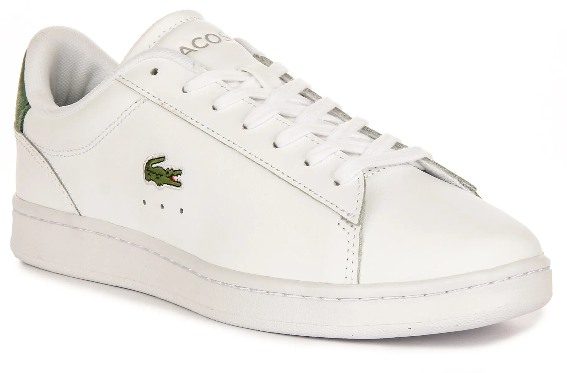Lacoste Carnaby Set In Weiß Grün Für Herren Schuhe Lacoste