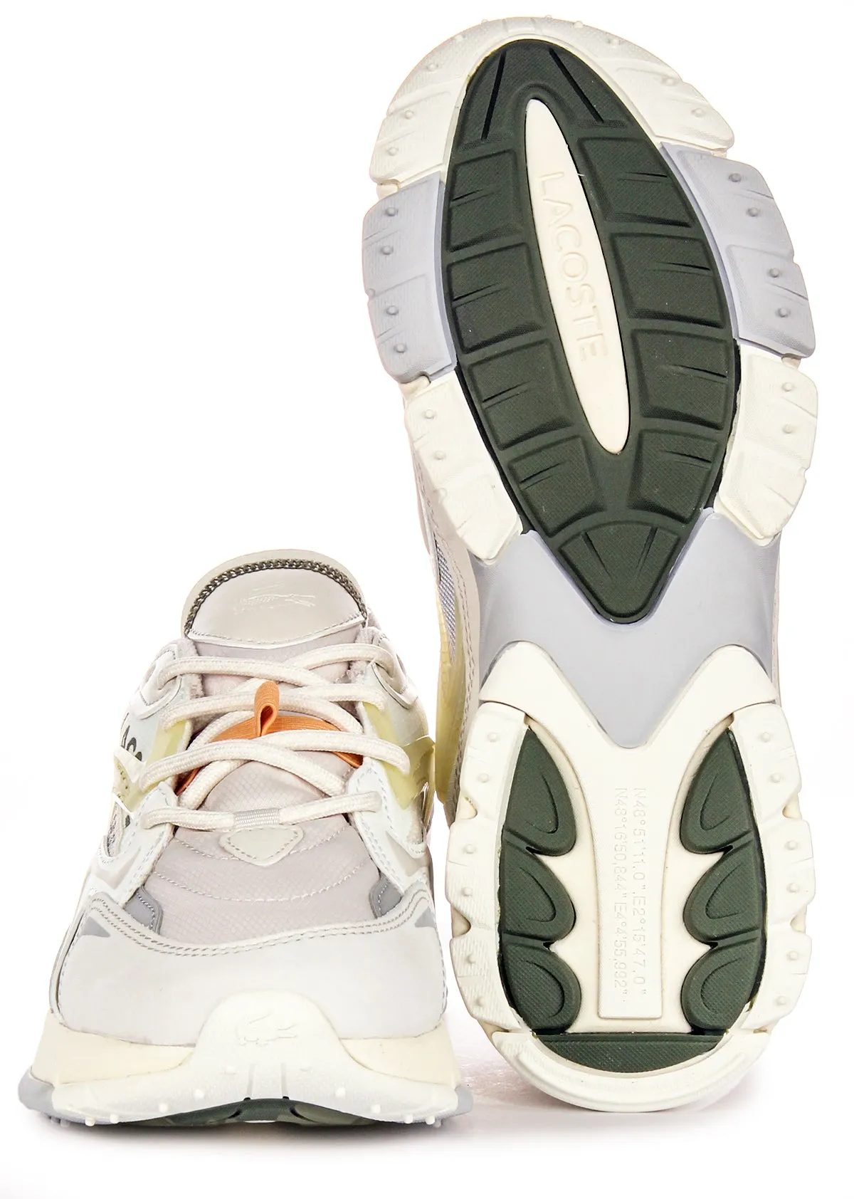 Lacoste Loo3 Neo Tech In Off White Herrenschuhe Lacoste