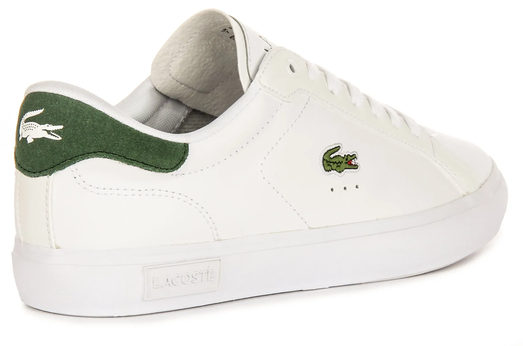 Lacoste Powercourt In Weiß Grün Für Herren Schuhe Lacoste