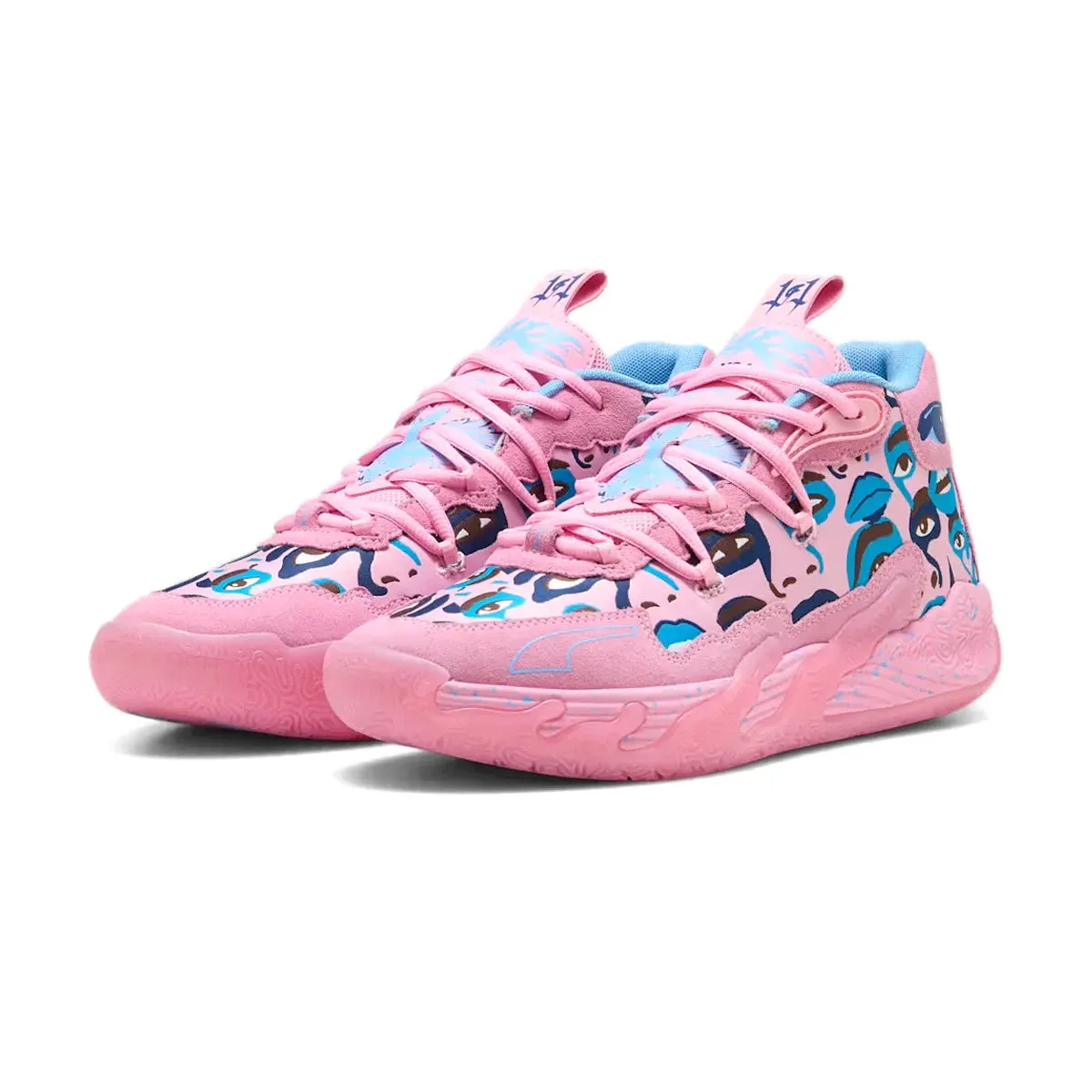   LaMelo Ball   KidSuper MB.03 'Rosa Flieder'