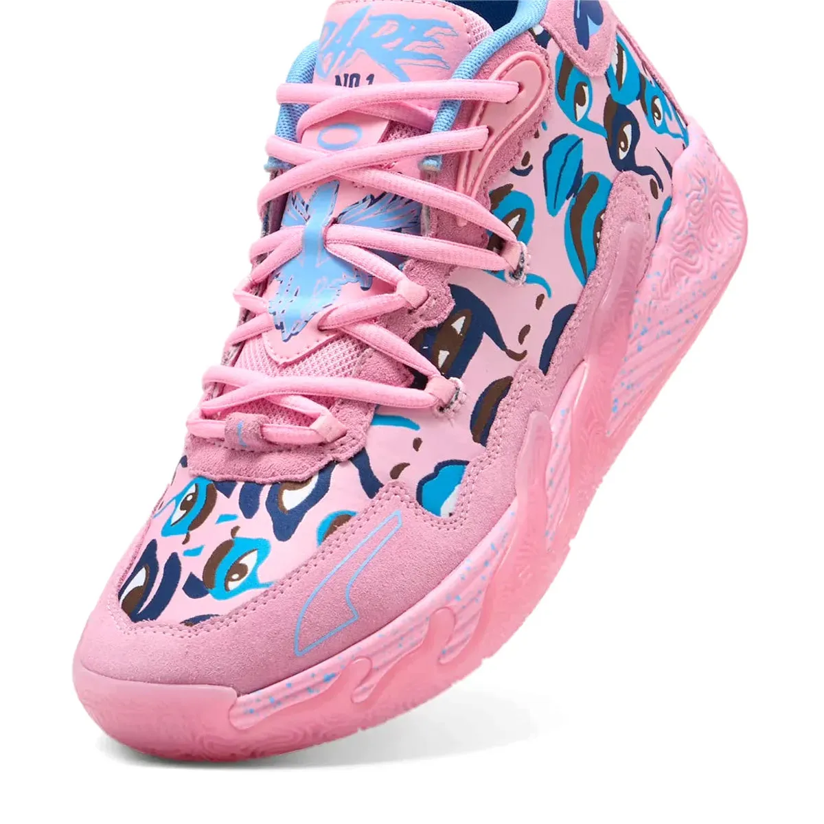   LaMelo Ball   KidSuper MB.03 'Rosa Flieder'