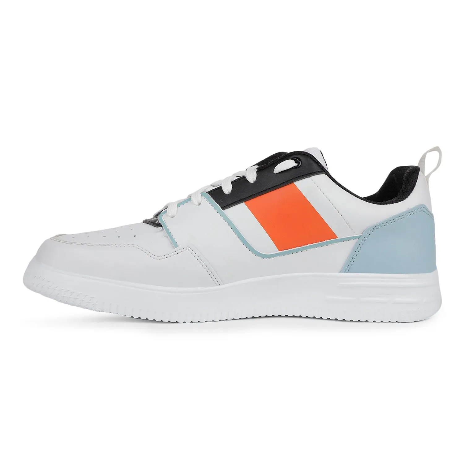 Leap7x Casual Orange Sneaker Für Herren SNOOKIS-2 Von Liberty
