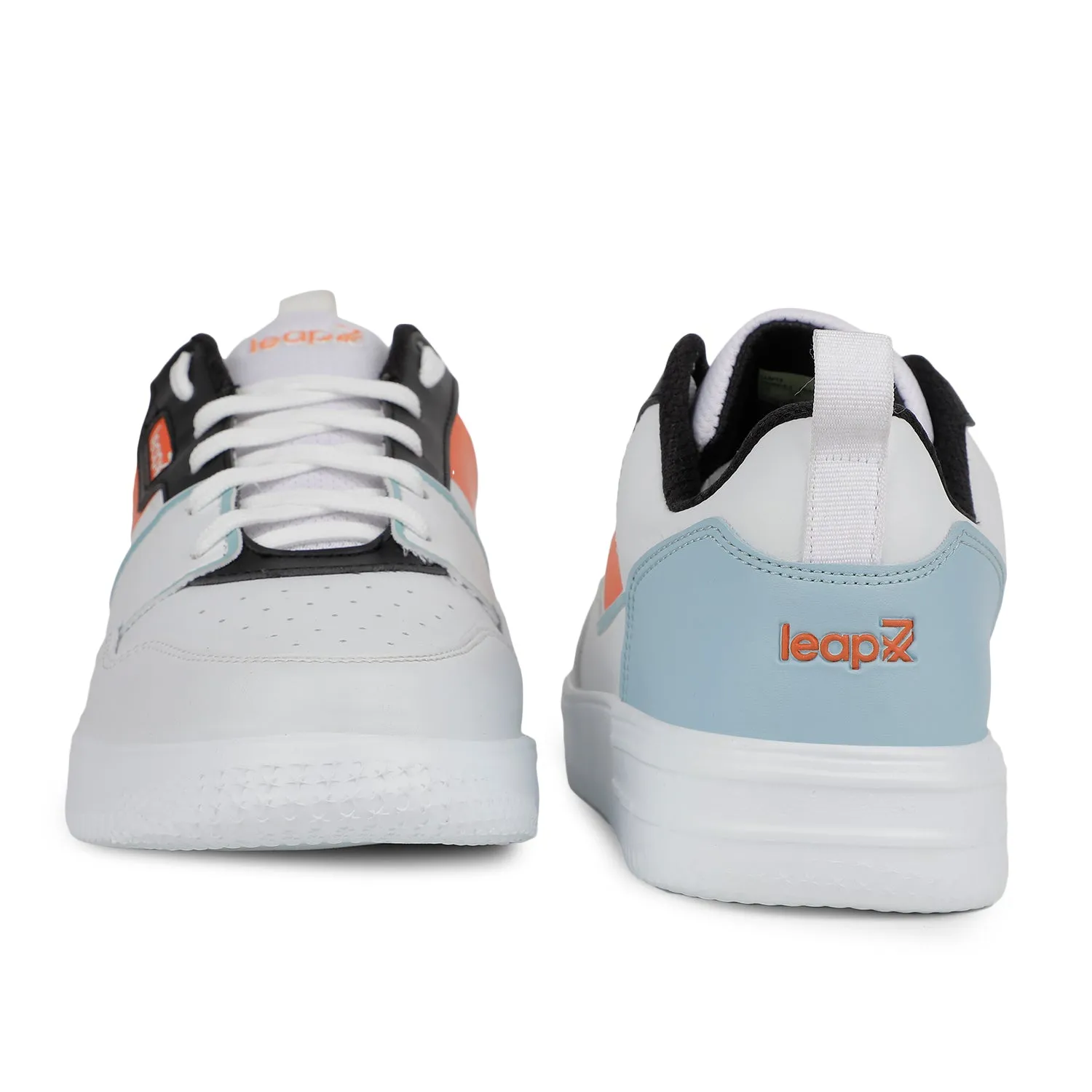 Leap7x Casual Orange Sneaker Für Herren SNOOKIS-2 Von Liberty