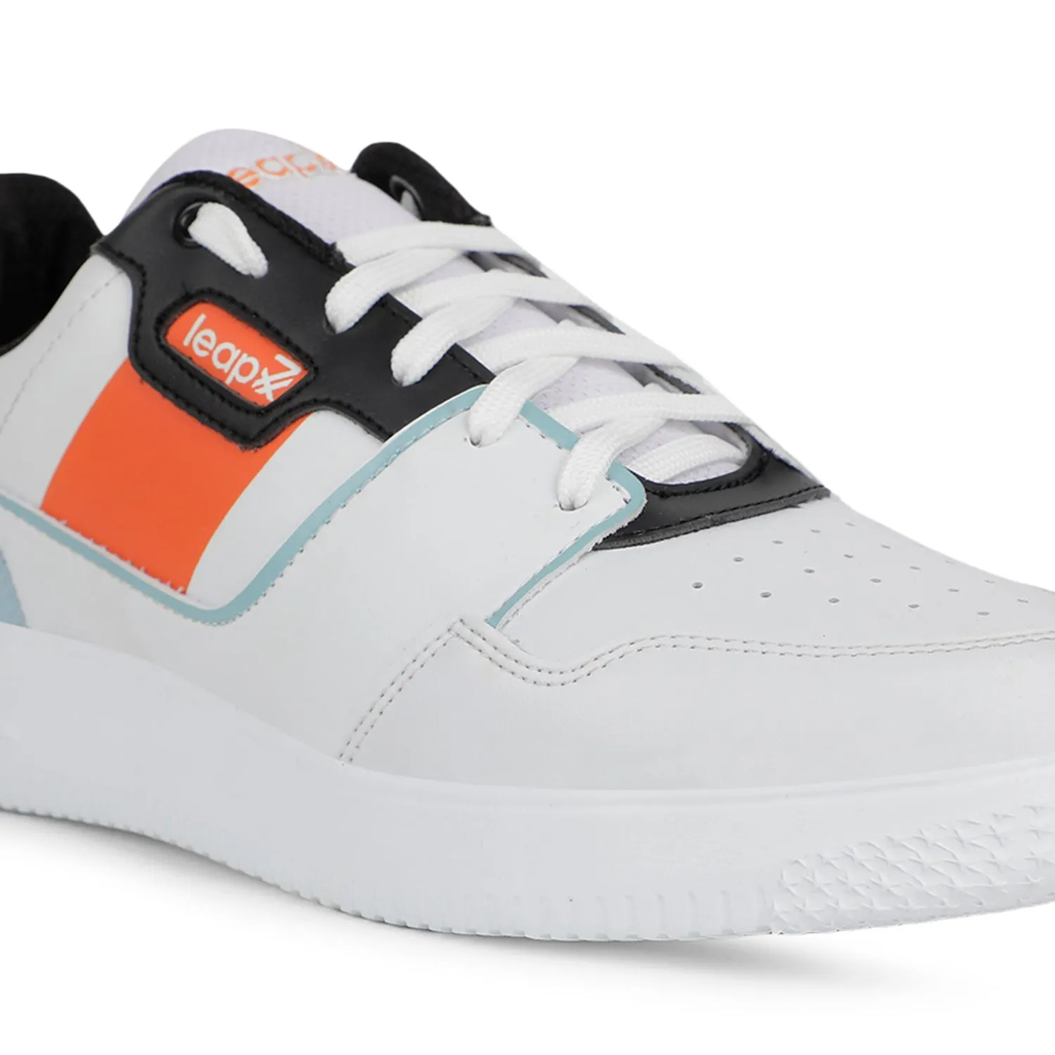 Leap7x Casual Orange Sneaker Für Herren SNOOKIS-2 Von Liberty