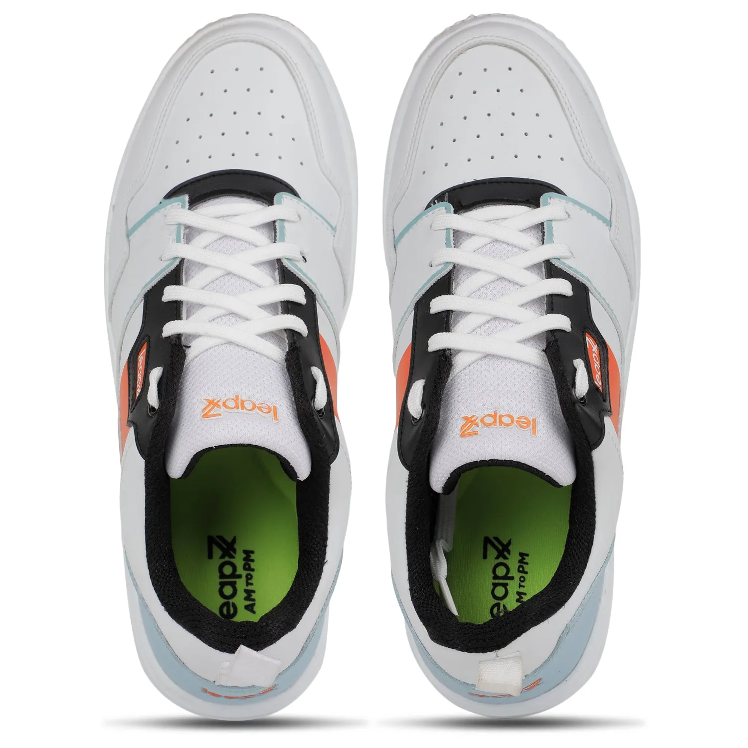 Leap7x Casual Orange Sneaker Für Herren SNOOKIS-2 Von Liberty