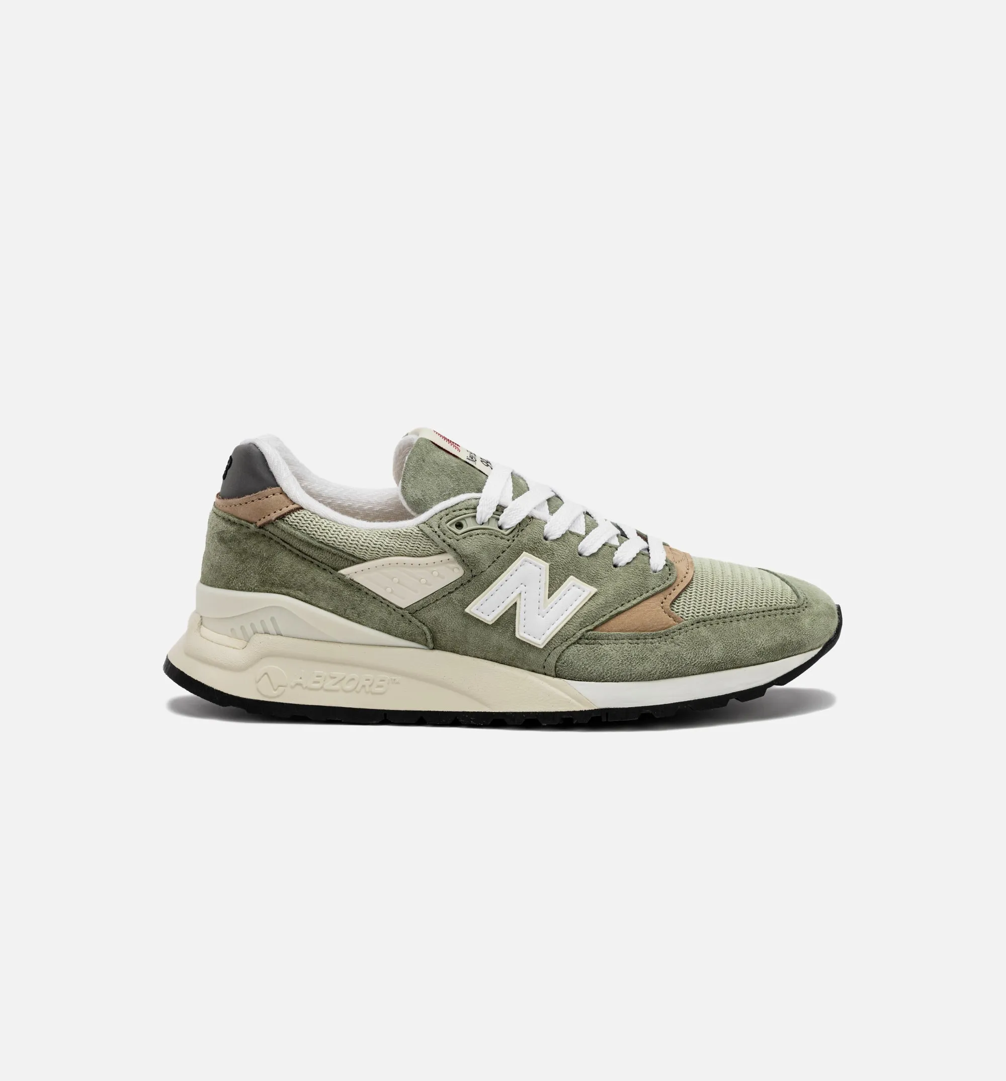 Hergestellt in den USA 998 Olive Herren Lifestyle-Schuh - Olive
