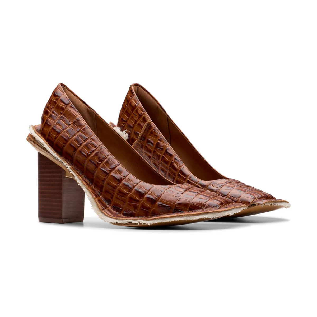   Martine Rose CUR Damen Absatzschuh 'Braun'