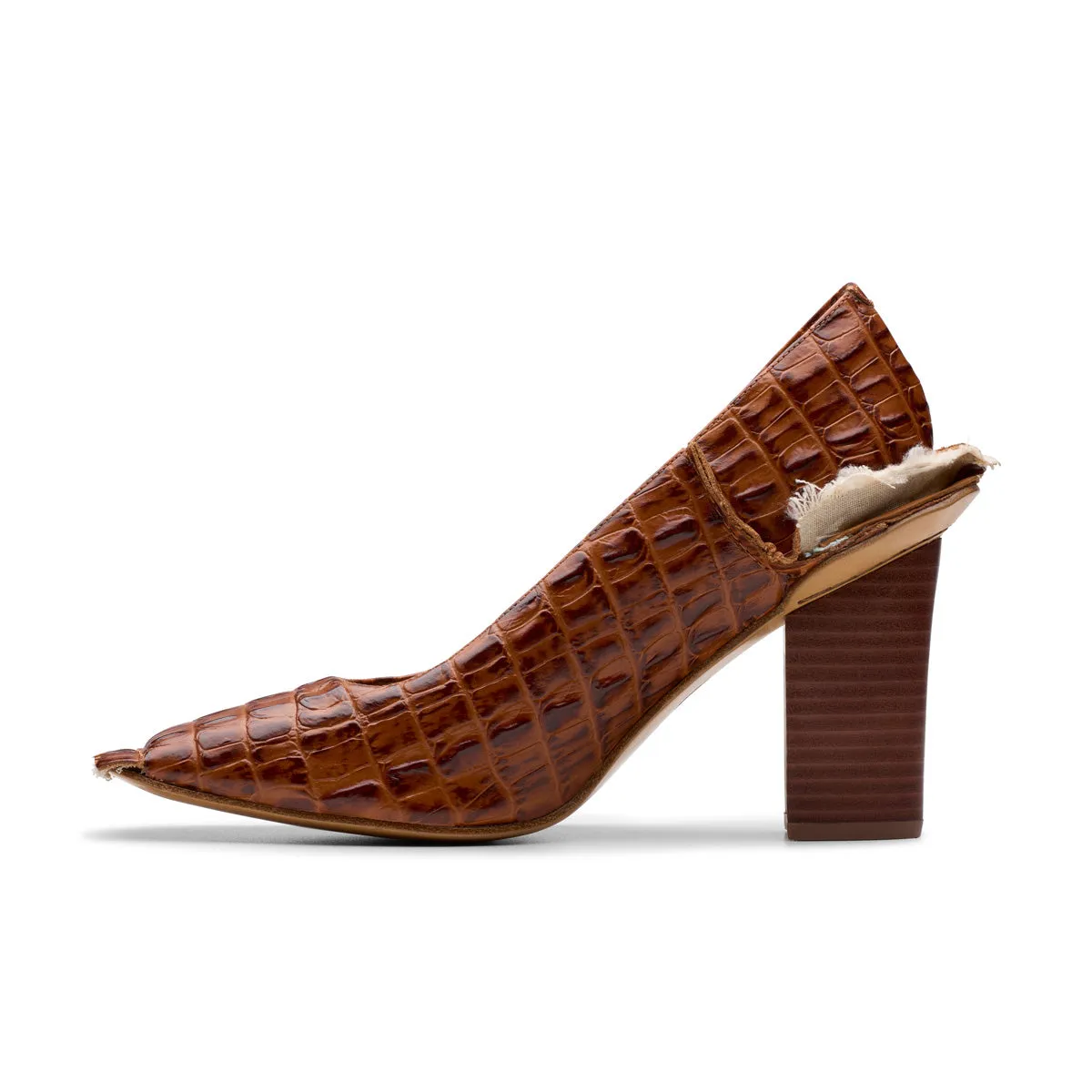   Martine Rose CUR Damen Absatzschuh 'Braun'