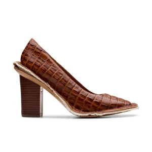   Martine Rose CUR Damen Absatzschuh 'Braun'