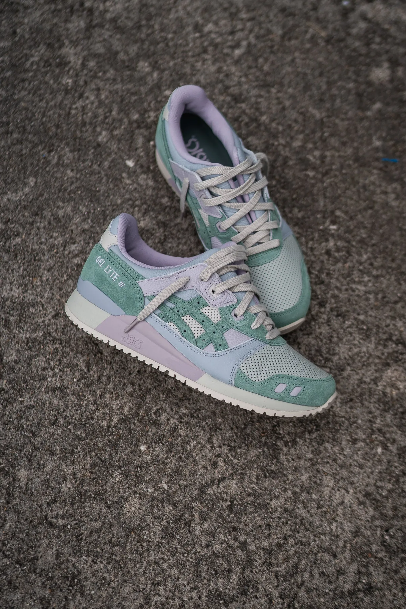 Herren Asics Gel-Lyte 3 OG (Hellgrau/Schiefergrau)