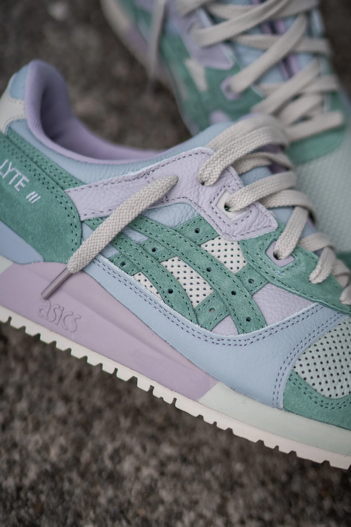 Herren Asics Gel-Lyte 3 OG (Hellgrau/Schiefergrau)