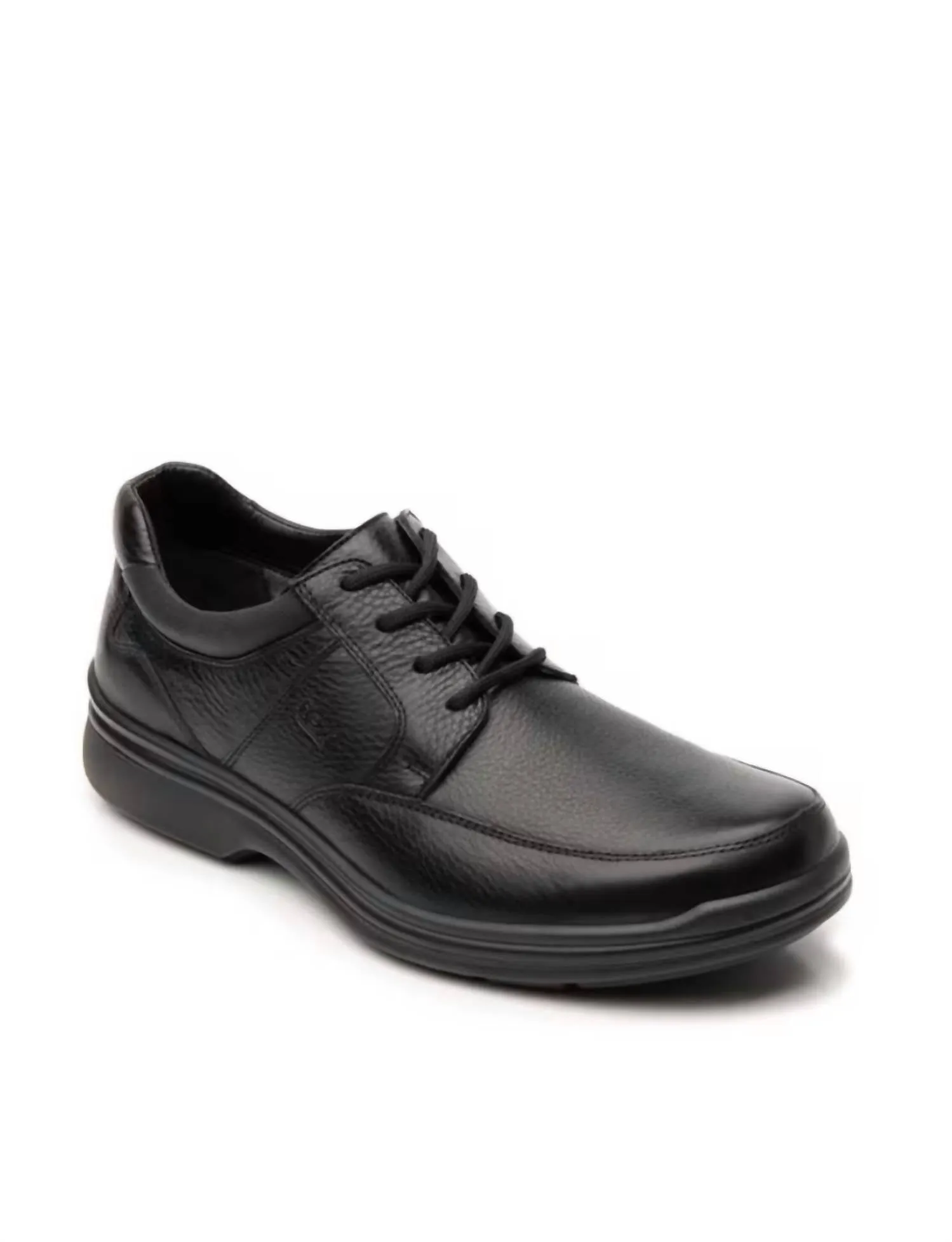 Herren Oxford Lederschuh in Schwarz ecco Schuhe