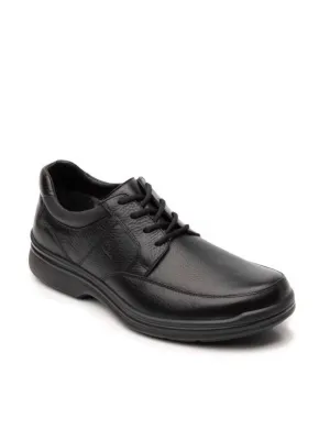 Herren Oxford Lederschuh in Schwarz ecco Schuhe