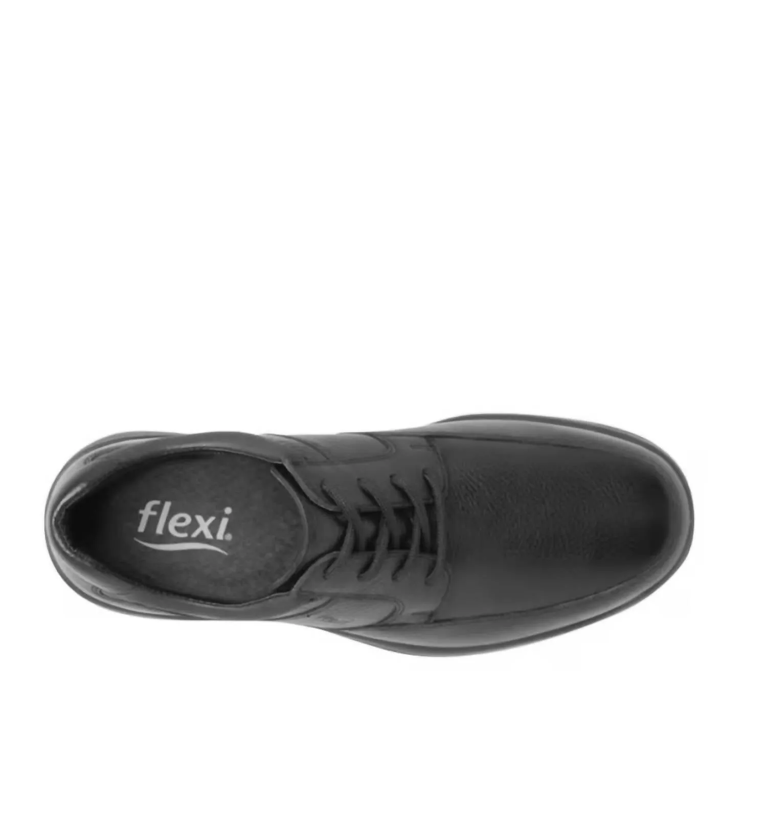 Herren Oxford Lederschuh in Schwarz ecco Schuhe