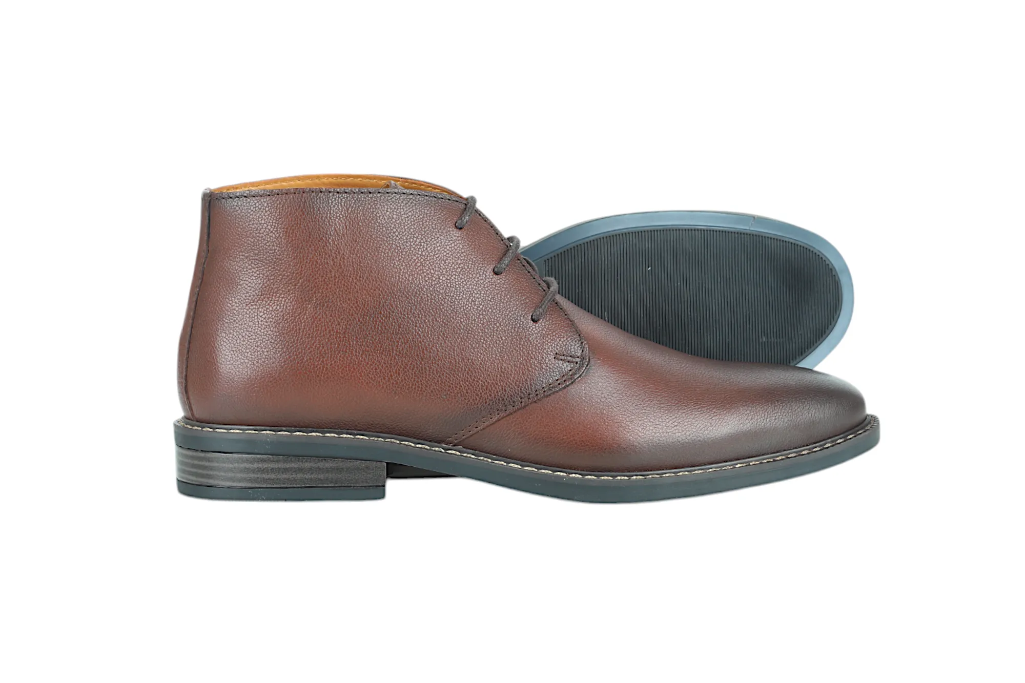 Herren Premium Leder Casual Boots Schuh 91531